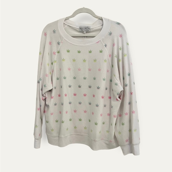 Wildfox x broad city Pastel Reefer Sommers Sweatshirt size Medium - Picture 3 of 11